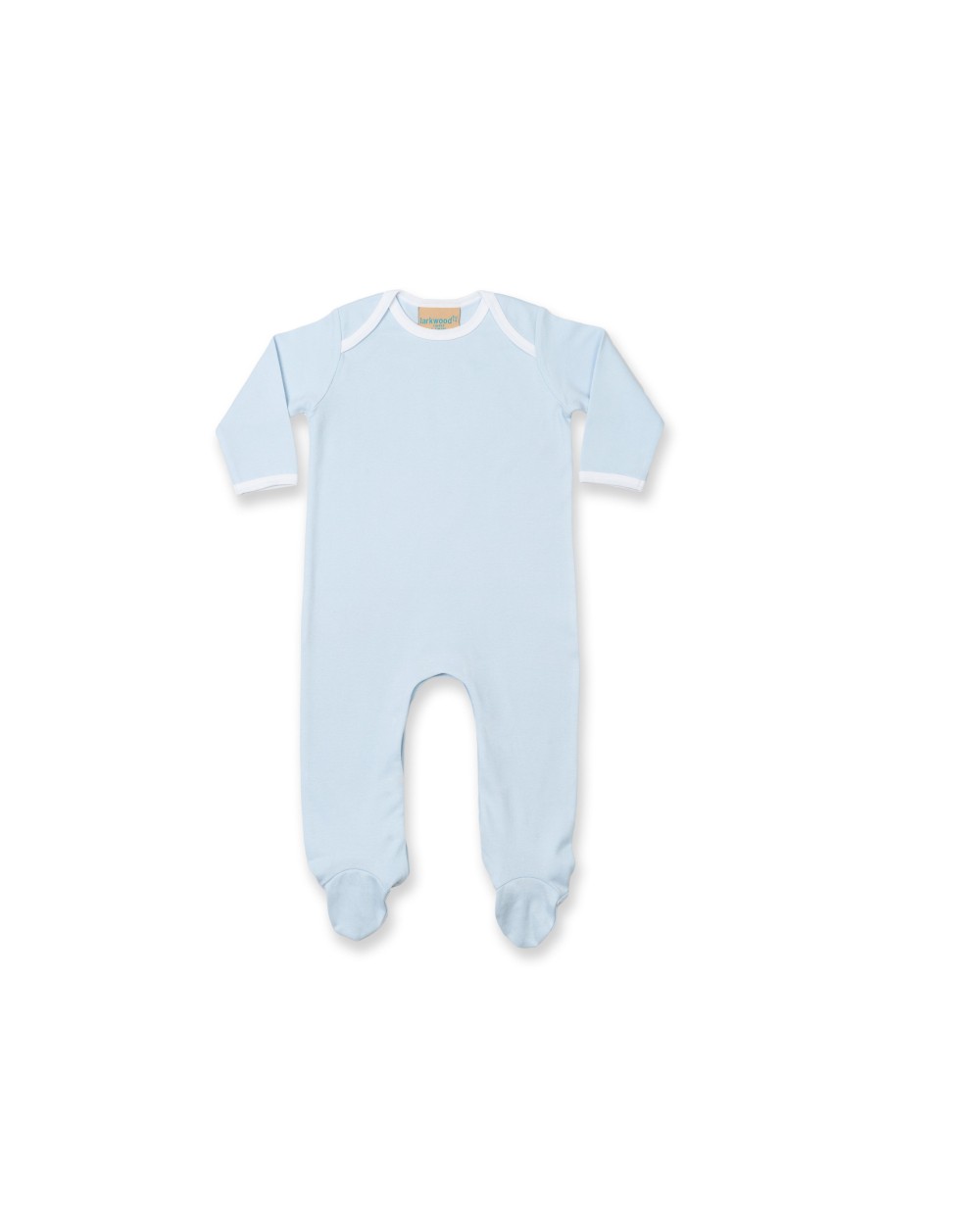 LARKWOOD CONTRAST LONG SLEEVED SLEEP SUIT Baby Artikeln personalisierbar