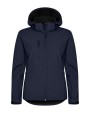 Softshells CLIQUE Classic Softshell Hoody Women voor bedrukking &amp; borduring