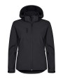 Softshells CLIQUE Classic Softshell Hoody Women voor bedrukking &amp; borduring