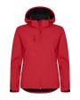 Softshells CLIQUE Classic Softshell Hoody Women voor bedrukking &amp; borduring