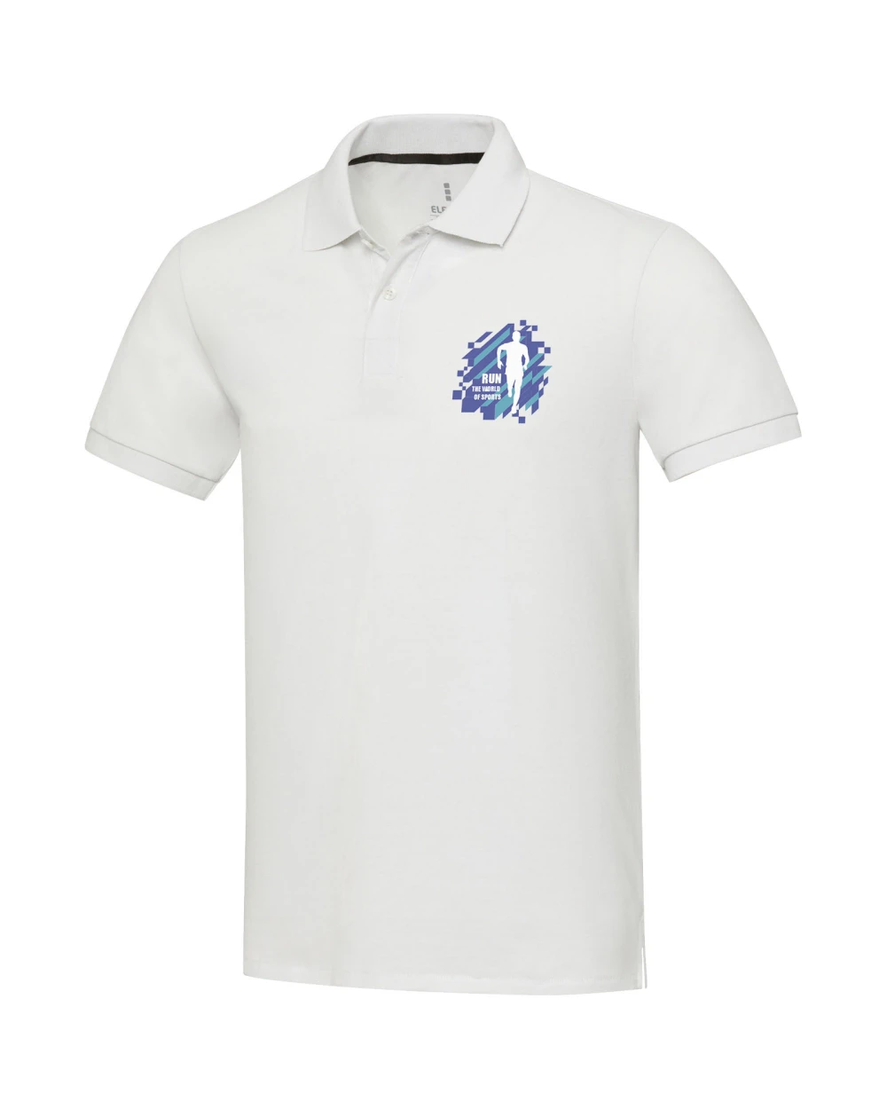 Polos personnalisable ELEVATE Polo Emerald recyclé unisexe à manches courtes Aware™