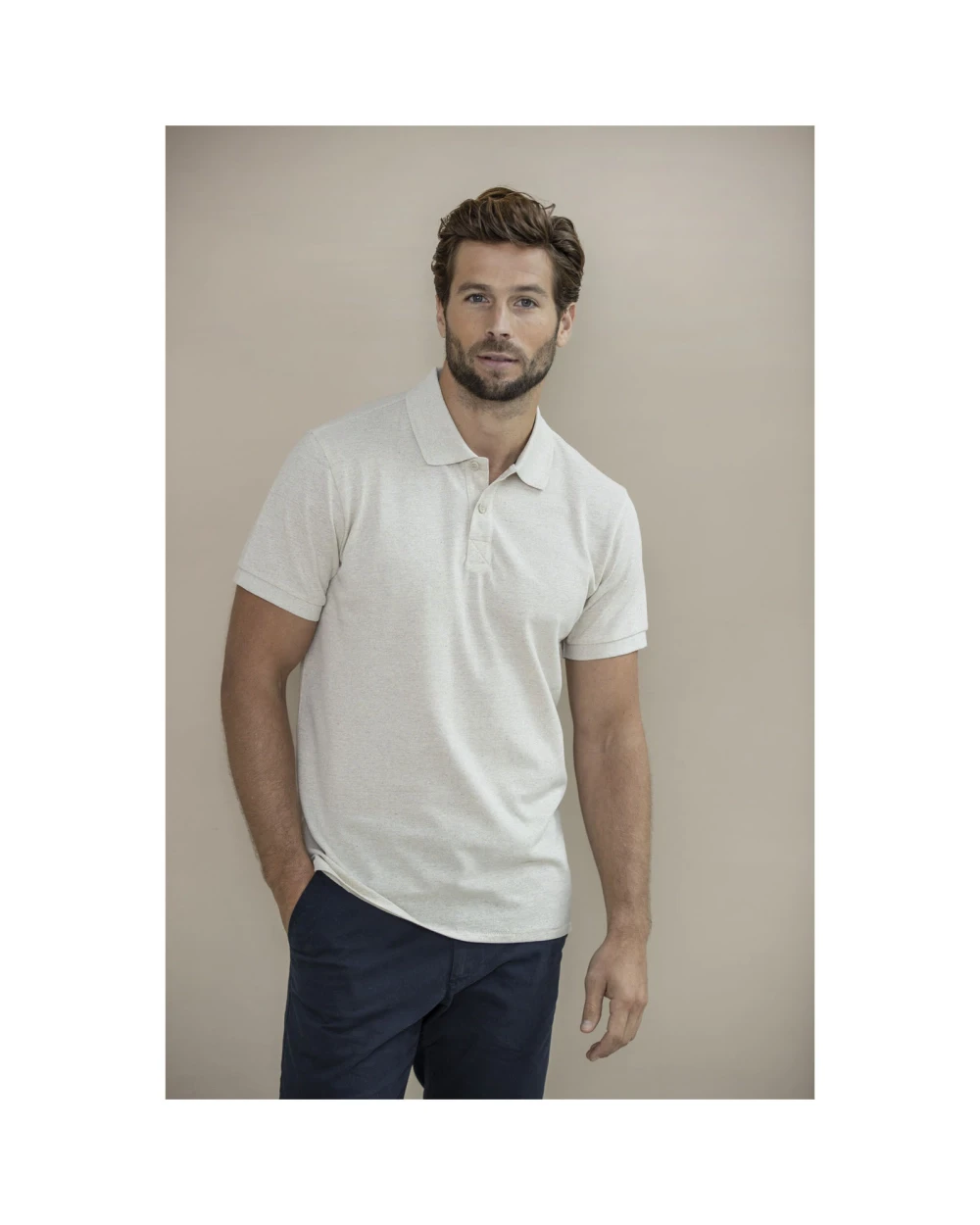 ELEVATE Emerald Aware™ Polo Unisex aus recyceltem Material Poloshirts personalisierbar