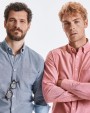 Chemises personnalisable RUSSELL MEN''''S LONG SLEEVE TAILORED WASHED OXFORD SHIRT