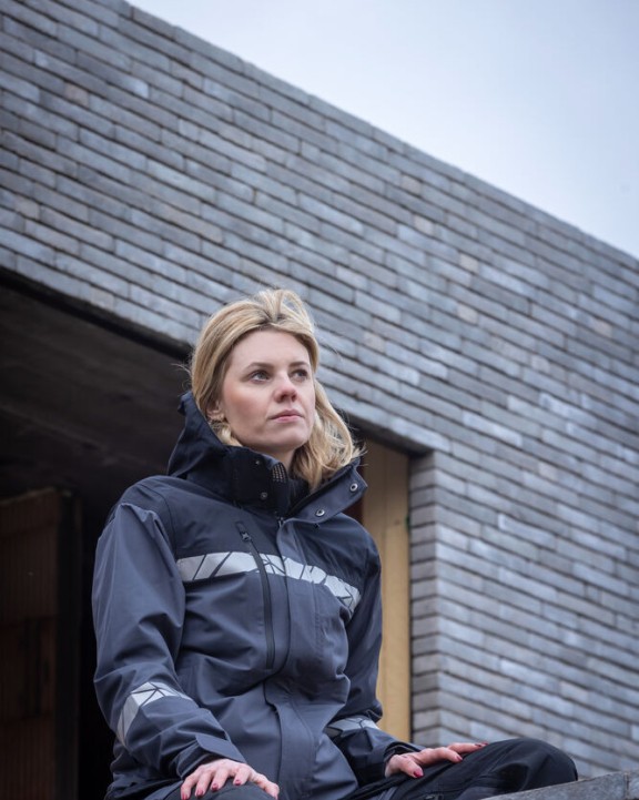 Broeken PROJOB 7513 STRETCHBROEK MET KNIEZAKKEN EN SPIJKERZAKKEN DAMES voor bedrukking &amp; borduring