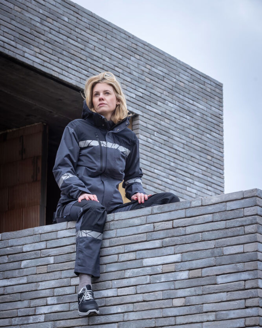 Broeken PROJOB 7513 STRETCHBROEK MET KNIEZAKKEN EN SPIJKERZAKKEN DAMES voor bedrukking &amp; borduring