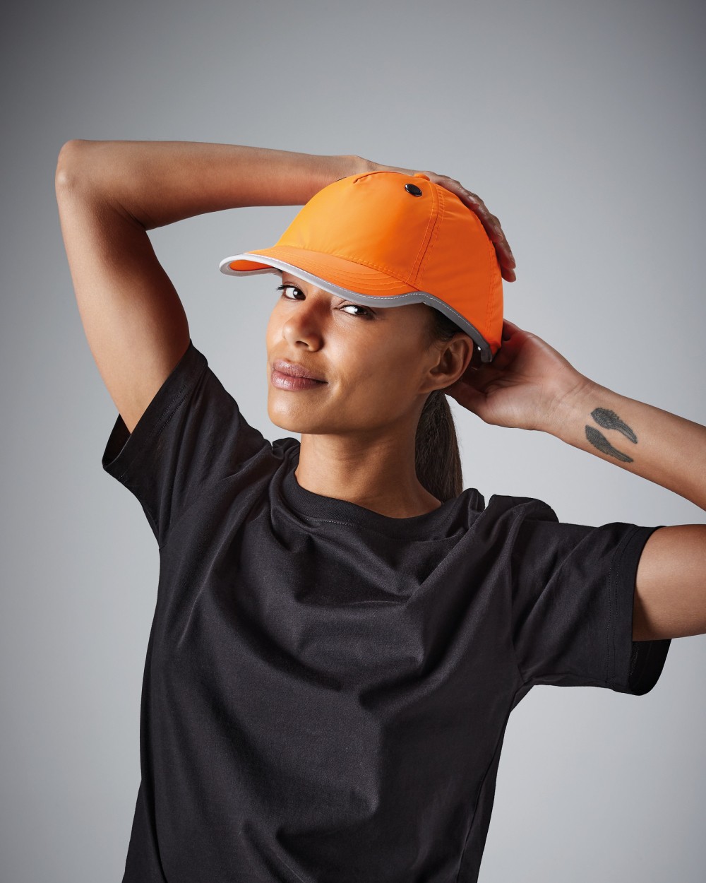 Petjes BEECHFIELD HI-VIZ EN812 BUMP CAP voor bedrukking &amp; borduring