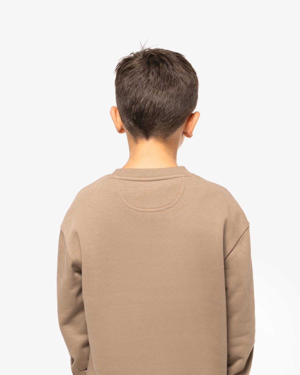 Sweaters & hoodies NATIVE SPIRIT Ecologische cropped kindersweater met ronde hals voor bedrukking &amp; borduring