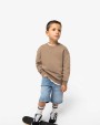 Sweaters & hoodies NATIVE SPIRIT Ecologische cropped kindersweater met ronde hals voor bedrukking &amp; borduring