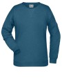 JAMES & NICHOLSON Ladies` Sweat Sweatshirts personalisierbar