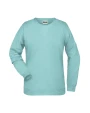 Sweaters & hoodies JAMES & NICHOLSON Ladies` Sweat voor bedrukking &amp; borduring