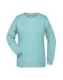 Sweaters & hoodies JAMES & NICHOLSON Ladies` Sweat voor bedrukking &amp; borduring
