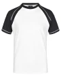 T-Shirts personnalisable JAMES & NICHOLSON Tee-shirt bicolore homme