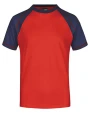 T-Shirts personnalisable JAMES & NICHOLSON Tee-shirt bicolore homme