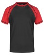 T-Shirts personnalisable JAMES & NICHOLSON Tee-shirt bicolore homme