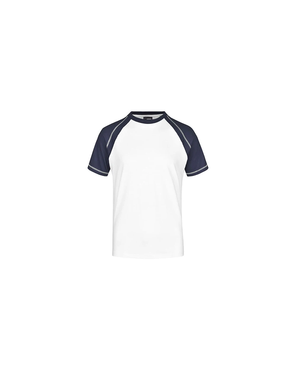 JAMES & NICHOLSON Tee-shirt bicolore homme T-Shirts personalisierbar