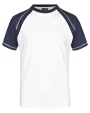 T-Shirts personnalisable JAMES & NICHOLSON Tee-shirt bicolore homme