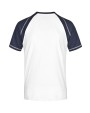 T-Shirts personnalisable JAMES & NICHOLSON Tee-shirt bicolore homme