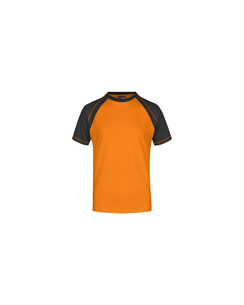 JAMES & NICHOLSON Tee-shirt bicolore homme T-Shirts personalisierbar