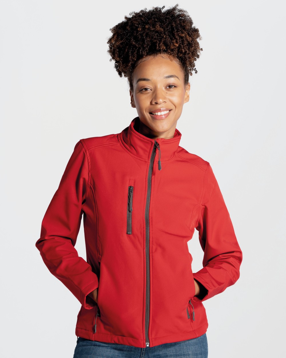 Softshells JHK SOFTSHELL JACKET LADY voor bedrukking &amp; borduring