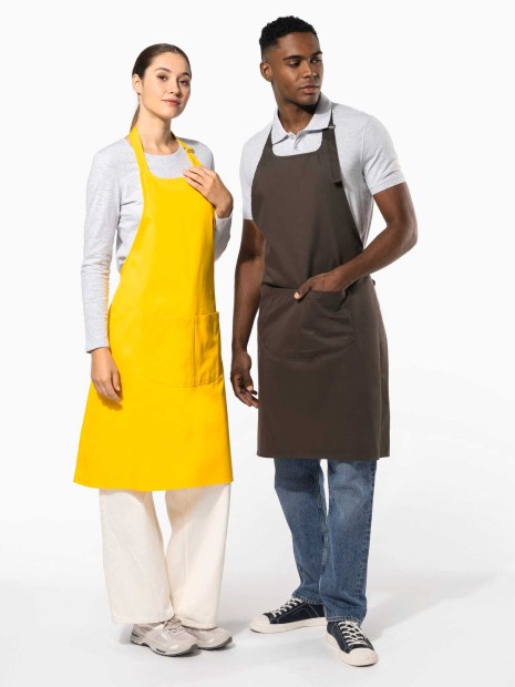 Tabliers à personnaliser KARIBAN Tablier coton avec poche 