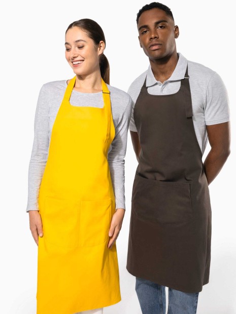 Tabliers à personnaliser KARIBAN Tablier coton avec poche 