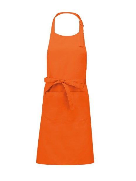 KARIBAN Tablier coton avec poche /api/colors/d51260d5-b263-4200-988d-ee19f414959e personnalisable