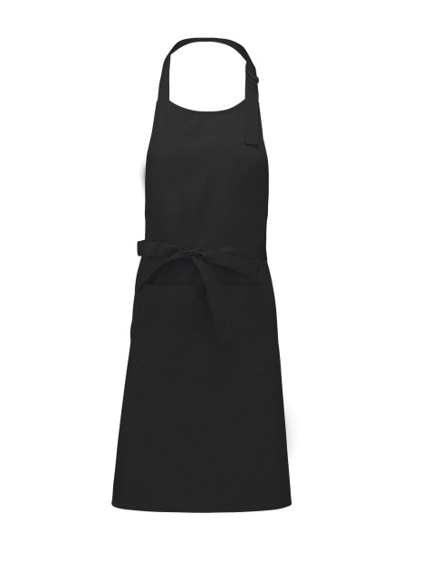 KARIBAN Tablier coton avec poche /api/colors/b9fdad4a-5e94-45cb-8c03-c08b349b28c3 personnalisable