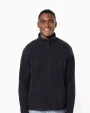 KARIBAN Mikrofleece-Jacke durchgehender Reißverschluss Polar Fleeces personalisierbar