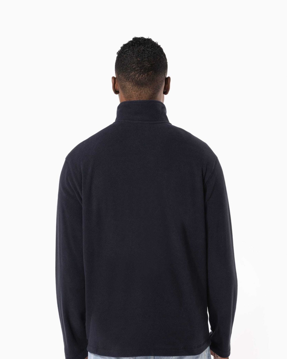 KARIBAN Mikrofleece-Jacke durchgehender Reißverschluss Polar Fleeces personalisierbar