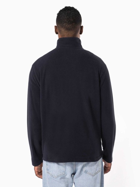 Laines polaires à personnaliser KARIBAN Veste micropolaire zippée unisexe 