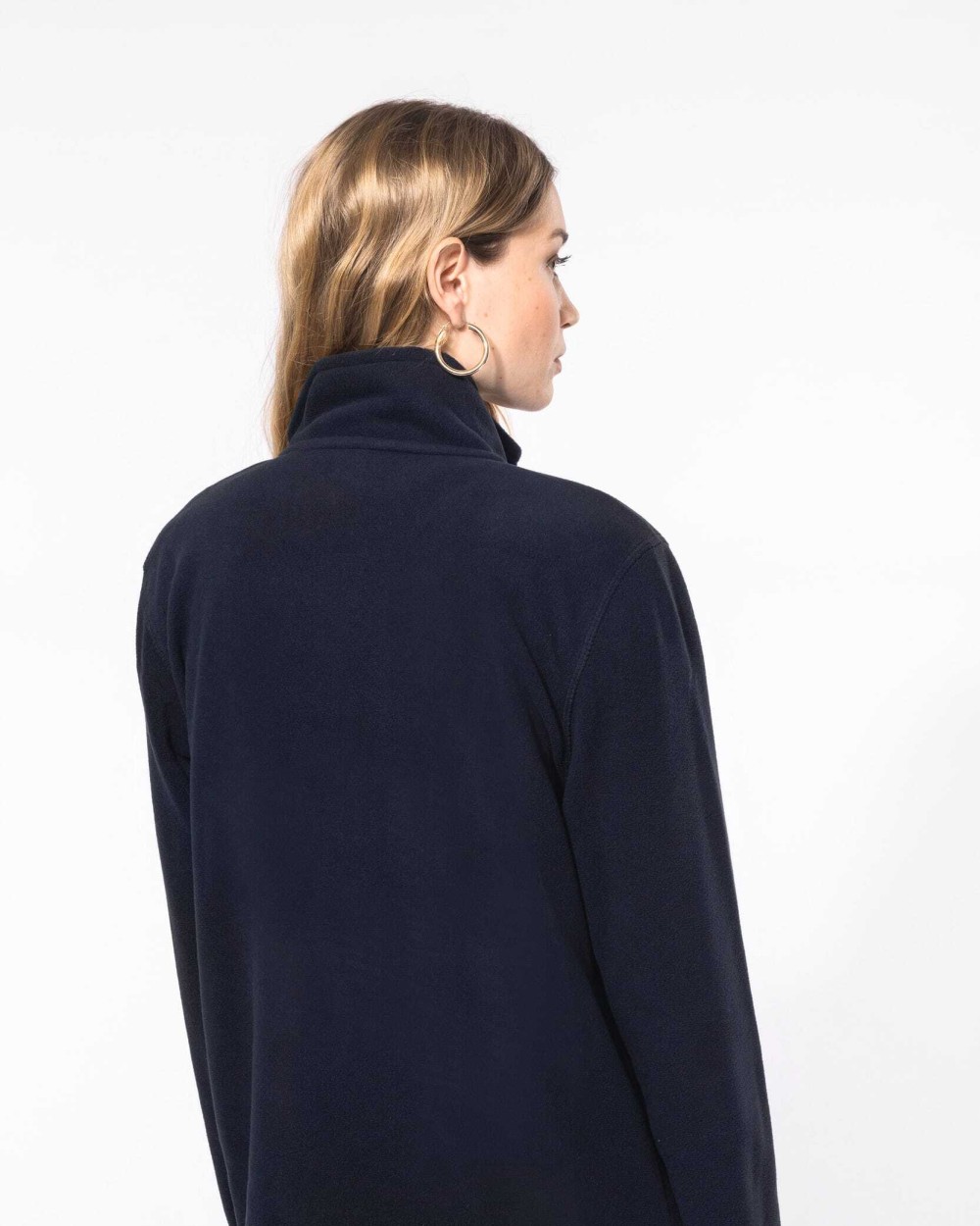 Laines polaires personnalisable KARIBAN Veste micropolaire zippée unisexe