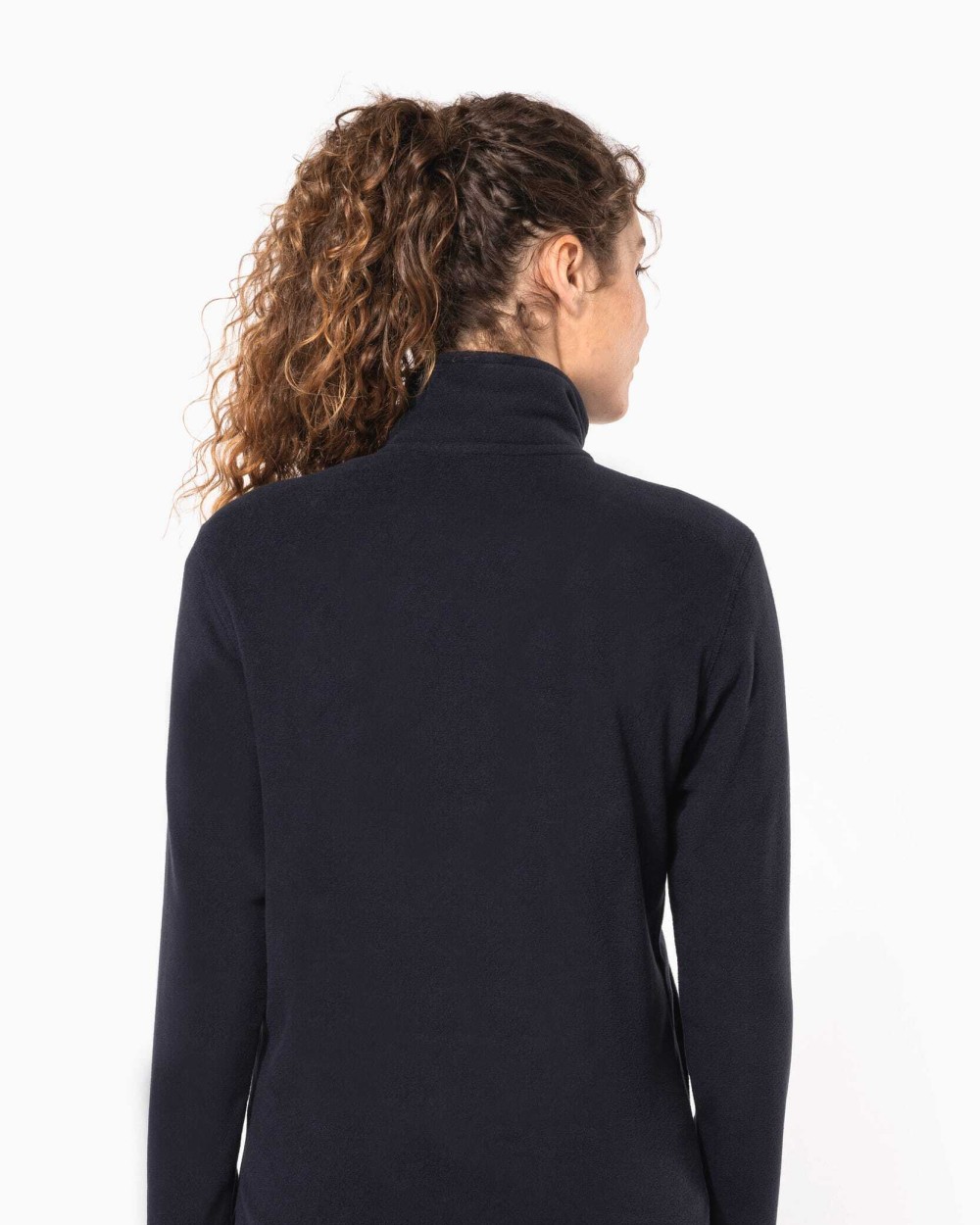 KARIBAN Mikrofleece-Jacke durchgehender Reißverschluss Polar Fleeces personalisierbar