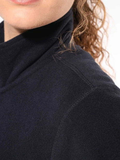 Laines polaires à personnaliser KARIBAN Veste micropolaire zippée unisexe 
