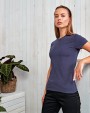 PREMIER Umweltfreundliches Damen-T-Shirt mit Knopfleiste „Comis“ T-Shirts personalisierbar