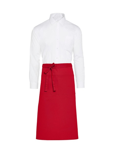SG CLOTHING ROME - Recycled Bistro Apron with Pocket /api/colors/c953313a-9c9d-493b-934e-ddcf8fada2ae personnalisable