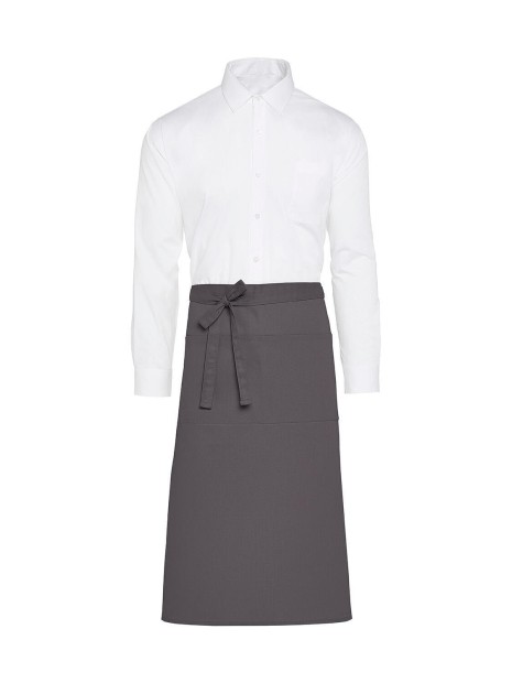 SG CLOTHING ROME - Recycled Bistro Apron with Pocket /api/colors/f07121ee-2ff0-449a-ab59-79be9a11aa30 personnalisable