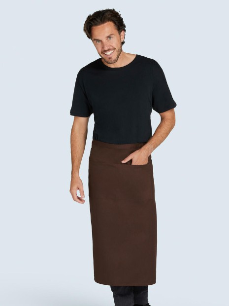 Tabliers à personnaliser SG CLOTHING ROME - Recycled Bistro Apron with Pocket 