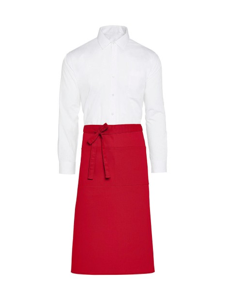 SG CLOTHING ROME - Recycled Bistro Apron with Pocket /api/colors/c953313a-9c9d-493b-934e-ddcf8fada2ae personnalisable