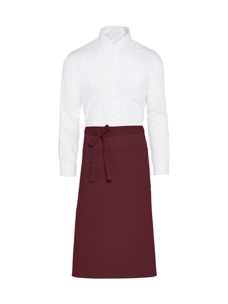 SG CLOTHING ROME - Recycled Bistro Apron with Pocket /api/colors/86185b65-5340-41c9-bb92-4d29c8ef7554 personnalisable