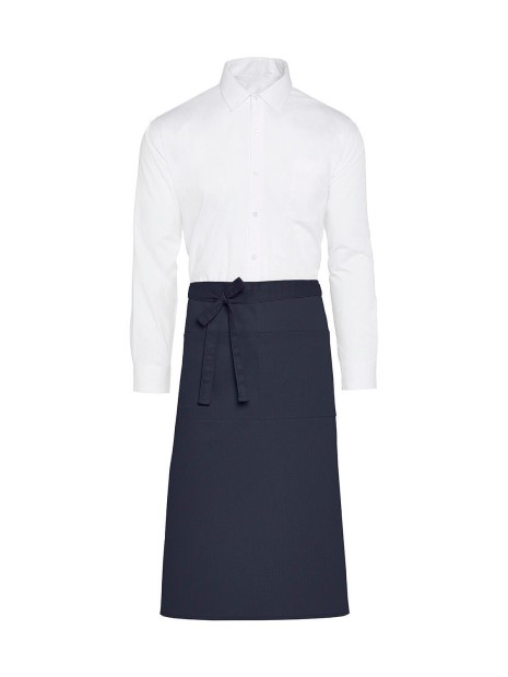 SG CLOTHING ROME - Recycled Bistro Apron with Pocket /api/colors/b68891a9-1d28-4f7a-8deb-775c45027afd personnalisable