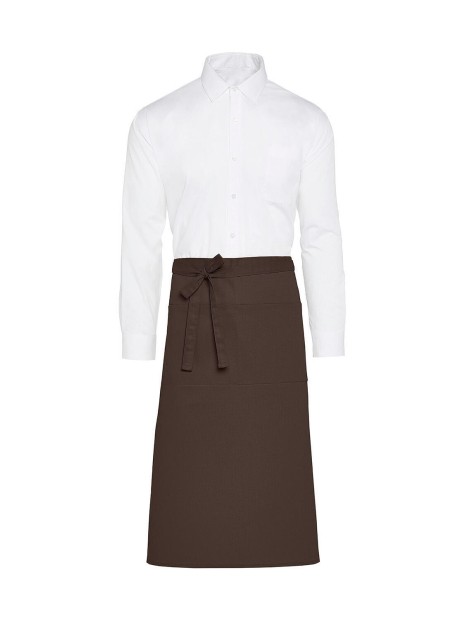 SG CLOTHING ROME - Recycled Bistro Apron with Pocket /api/colors/951cb8b6-18b8-4f27-8f99-2d223c8b4856 personnalisable