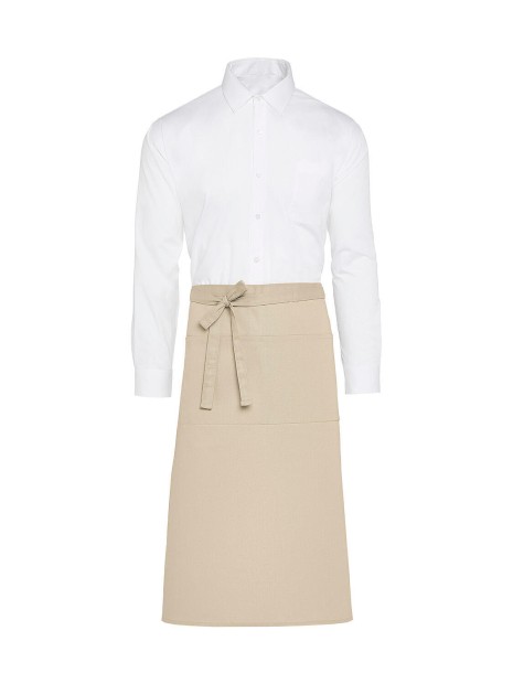 SG CLOTHING ROME - Recycled Bistro Apron with Pocket /api/colors/8531ca74-2d1a-473c-b4bd-4e4dd32fd4d9 personnalisable