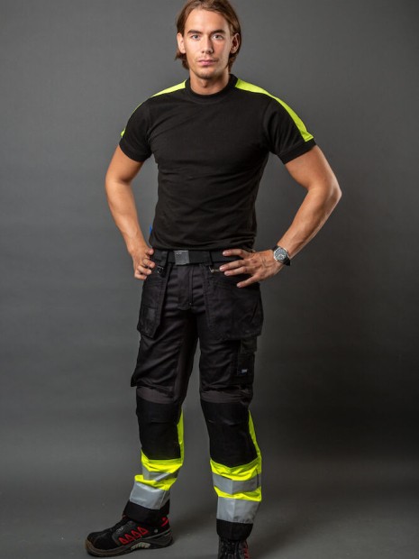 Pantalons à personnaliser PROJOB 6524 PANTALON STRETCH KEVLAR CORDURA 