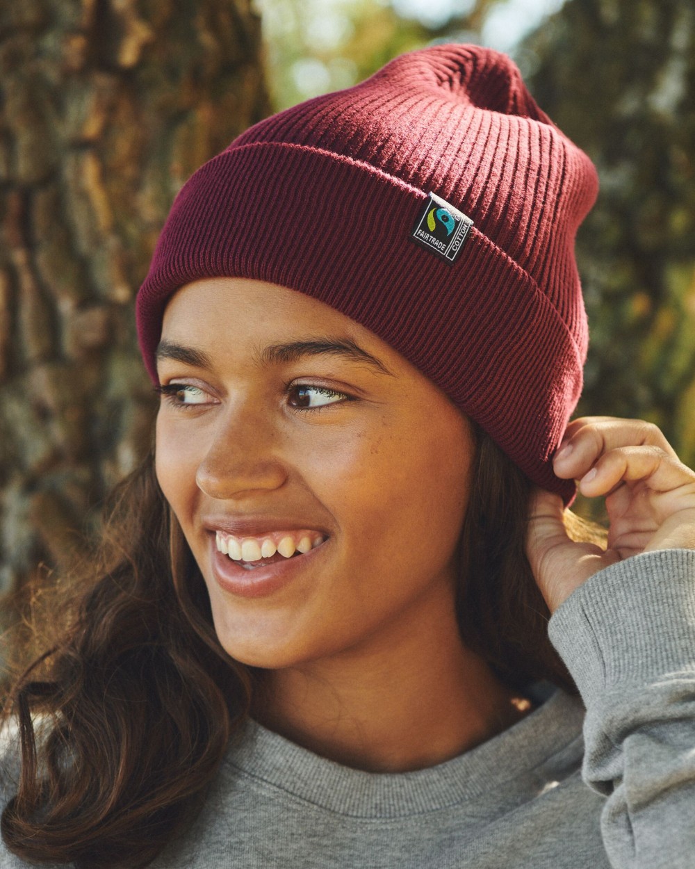 Bonnets personnalisable NEUTRAL MIXED KNIT BEANIE