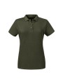 RUSSELL LADIES' PURE ORGANIC POLO  personnalisable