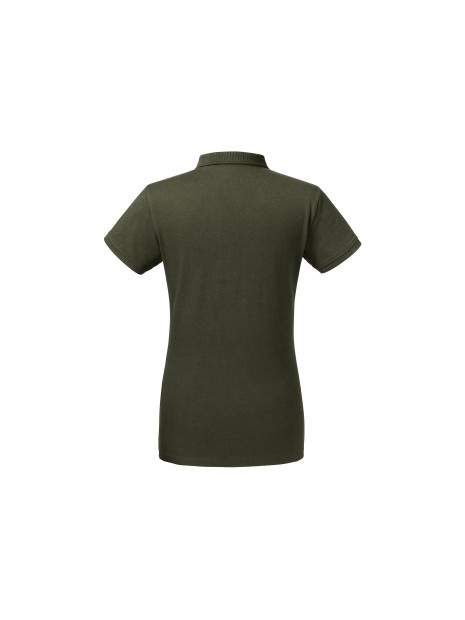 RUSSELL LADIES' PURE ORGANIC POLO /api/colors/06a1e8ca-8322-48cf-8302-f92423bebd56 personnalisable