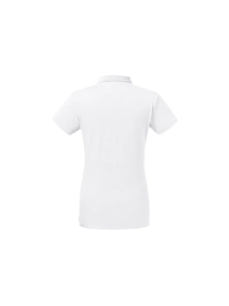 RUSSELL LADIES' PURE ORGANIC POLO /api/colors/7a92cd2d-10d2-40b4-928b-296bb7487506 personnalisable