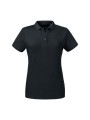 RUSSELL LADIES' PURE ORGANIC POLO  personnalisable