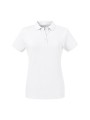 RUSSELL LADIES' PURE ORGANIC POLO  personnalisable