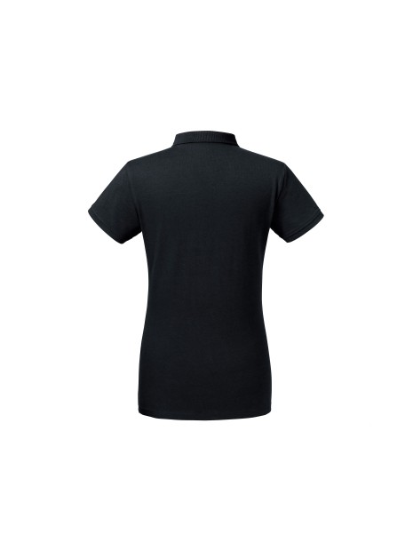 RUSSELL LADIES' PURE ORGANIC POLO /api/colors/b9fdad4a-5e94-45cb-8c03-c08b349b28c3 personnalisable